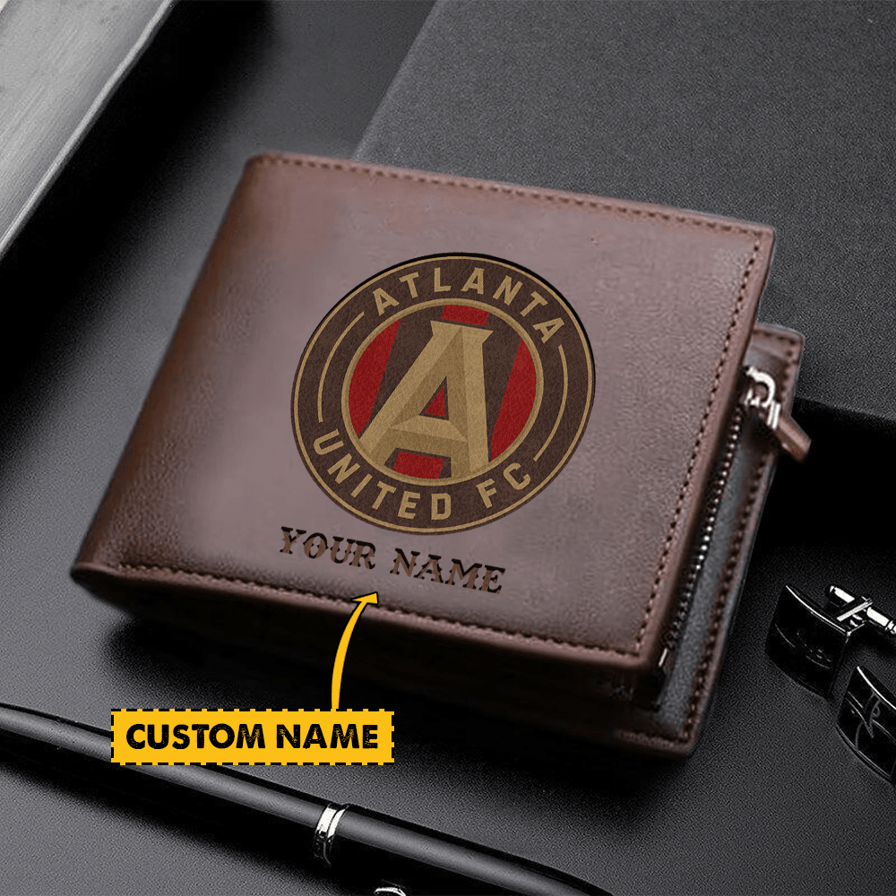 POPULAR NOW - NEW CUSTOMIZED MLS14 ALU ALT UNITED FC LEATHER WALLET