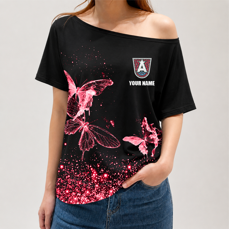 [FAN FAVORITE] NEW CUSTOMIZED WNBA01 ALD ATLANTA DREAM OFF-SHOULDER SHIRT