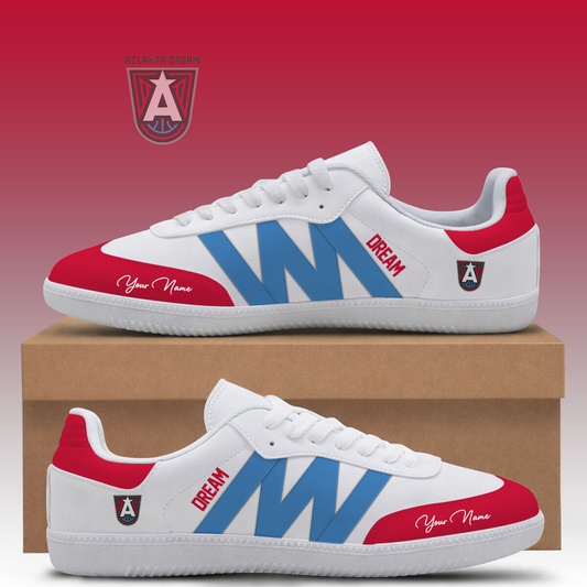 [FAN FAVORITE] NEW CUSTOMIZED WNBA01 ALD ATLANTA DREAM CLASSIC SNEAKERS