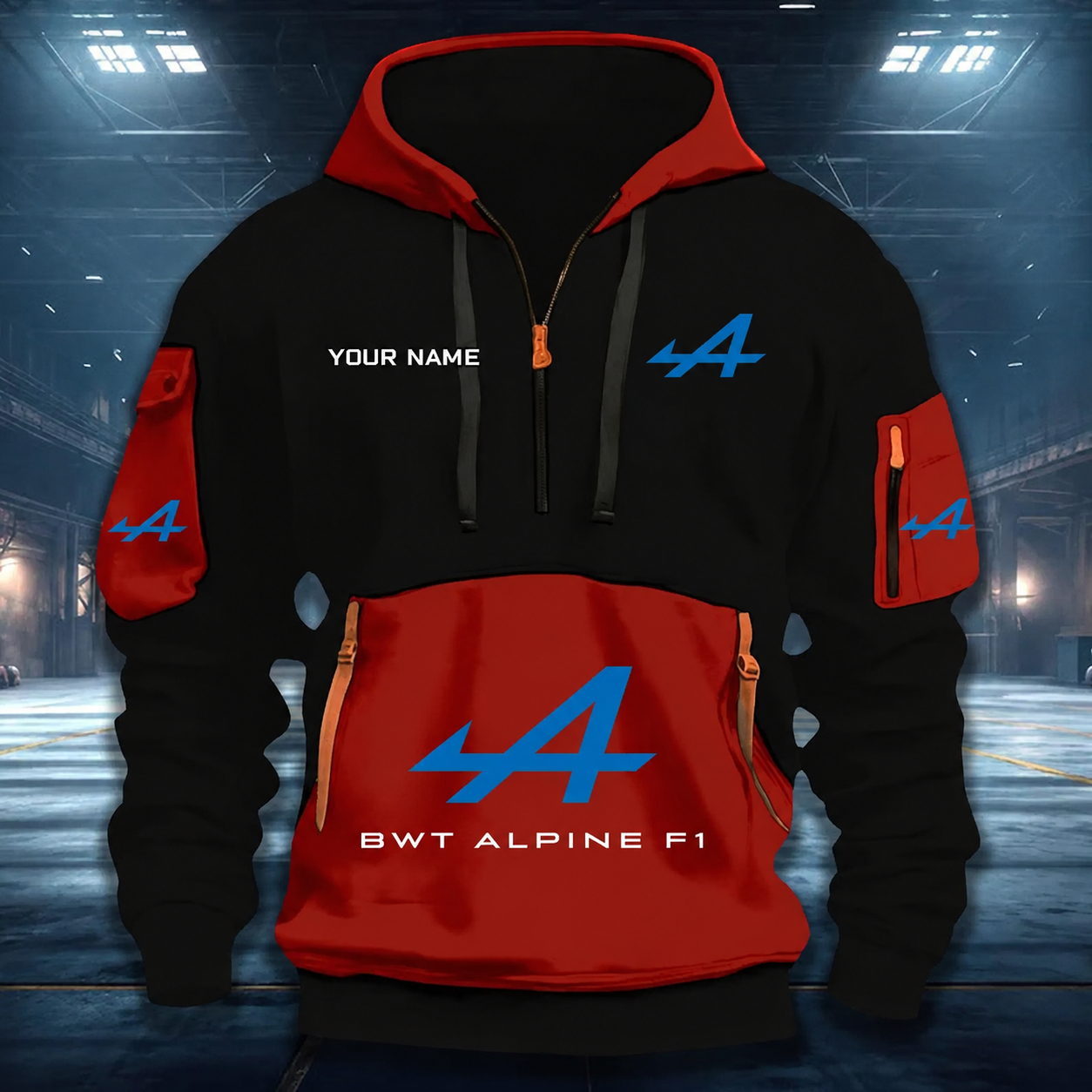 [FAN MUST-HAVE] NEW CUSTOMIZED F101 ALP ALPINE QUARTER ZIP HOODIE