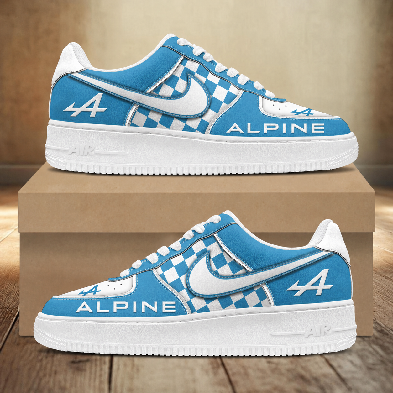[FAN MUST-HAVE] NEW CUSTOMIZED F101 ALP APLINE AF1 SNEAKERS