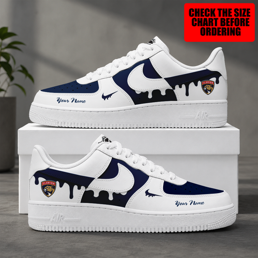 [SUPER SALE] NEW CUSTOMIZED NHL01 FPT FLORIDA PANTHERS AF1 SHOES