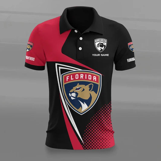 [SUPER SALE] NEW CUSTOMIZED NHL01 FPT FLORIDA PANTHERS POLO SHIRT