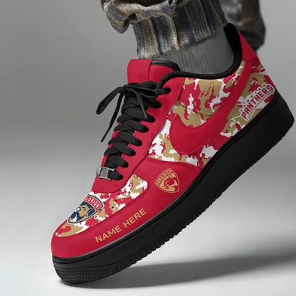 [SUPER SALE] NEW CUSTOMIZED NHL01 FPT FLORIDA PANTHERS AF1 SHOES