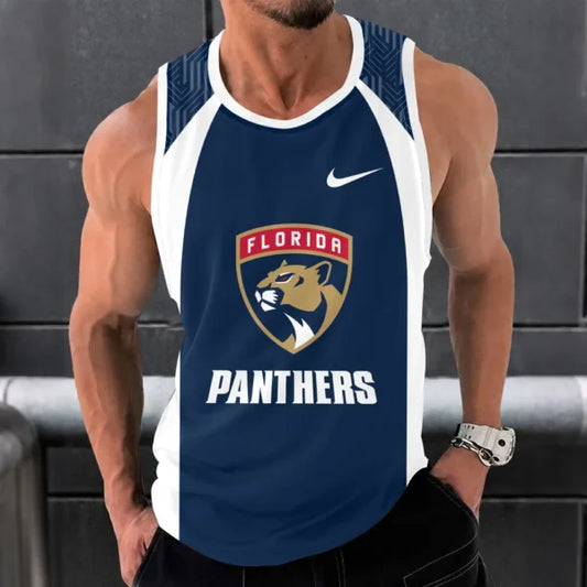 [SUPER SALE] NEW CUSTOMIZED NHL01 FPT FLORIDA PANTHERS UNISEX TANK TOP