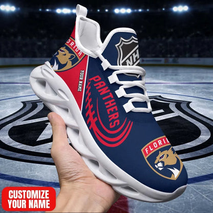 [SUPER SALE] NEW CUSTOMIZED NHL01 FPT FL PANTHERS PREMIUM CLUNKY SNEAKERS