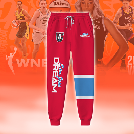 [FAN FAVORITE] NEW CUSTOMIZED WNBA01 ALD ATLANTA DREAM SWEATPANTS