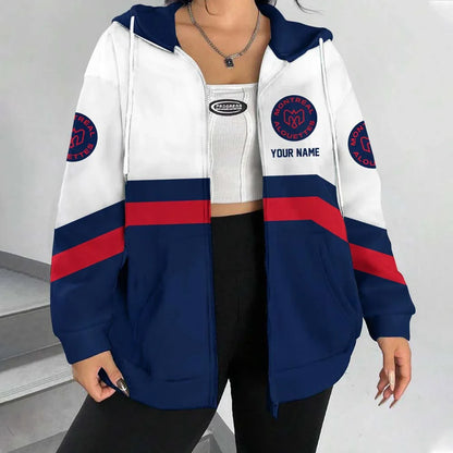 [FAN EXCLUSIVE] NEW CUSTOMIZED CFL01 MTL MONTREAL ALOUETTES HOODIE & ZIP HOODIE