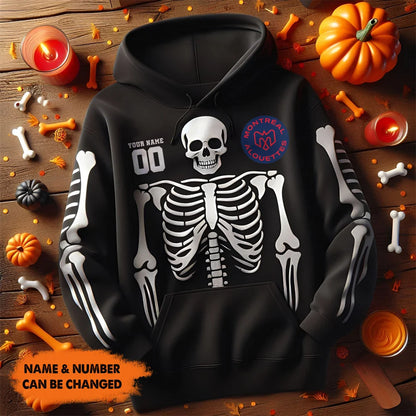 [FAN EXCLUSIVE] NEW CUSTOMIZED CFL01 MTL MONTREAL ALOUETTES HOODIE & ZIP HOODIE