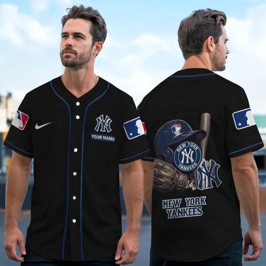 [FLASH SALE] NEW CUSTOMIZED MLB01 NYY NEW YORK YANKEES BASEBALL JERSEY