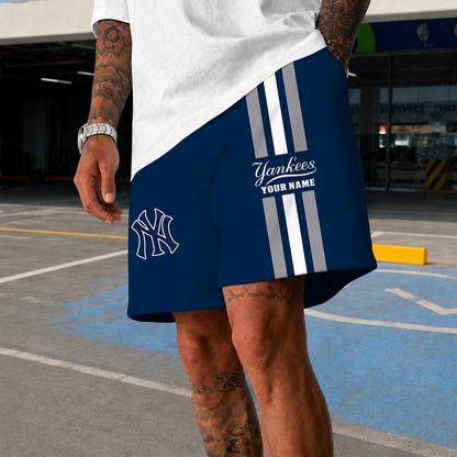 [FLASH SALE] NEW PREMIUM MLB01 NYY NEW YORK YANKEES SHORT PANTS