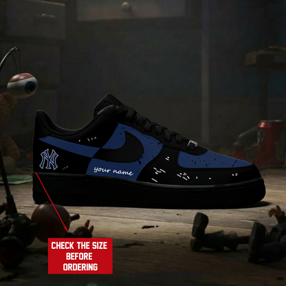 [FLASH SALE] NEW CUSTOMIZED MLB01 NYY NEW YORK YANKEES AF1 SHOES