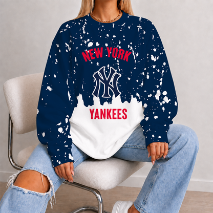 [FLASH SALE] NEW CUSTOMIZED MLB01 NYY NEW YORK YANKEES UNISEX SWEATSHIRT