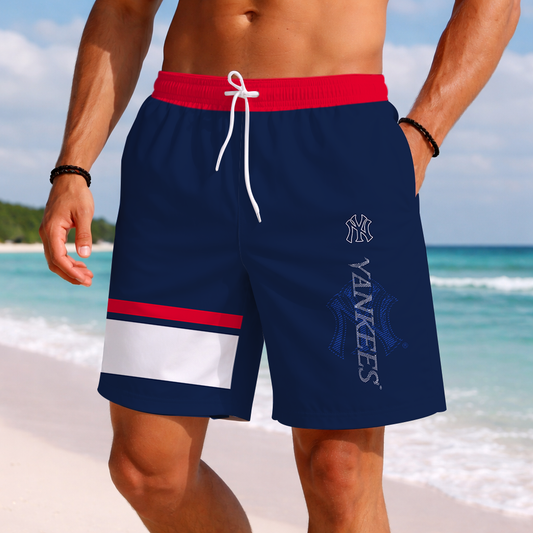 [FLASH SALE] NEW PREMIUM MLB01 NYY NEW YORK YANKEES BASEBALL SHORT PANTS