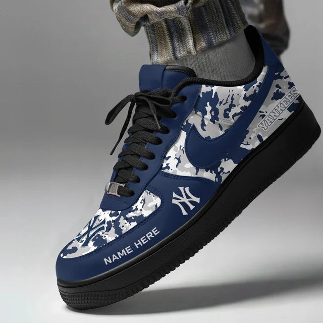 [FLASH SALE] NEW CUSTOMIZED MLB01 NYY NEW YORK YANKEES AF1 SHOES
