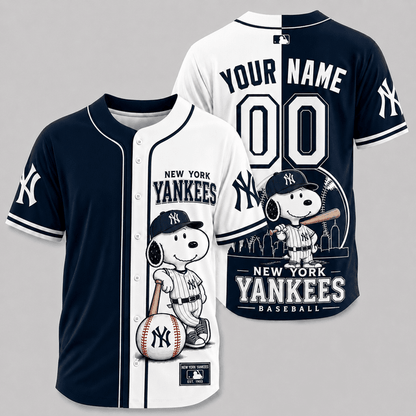 [FLASH SALE] NEW CUSTOMIZED MLB01 NYY NEW YORK YANKEES BASEBALL JERSEY