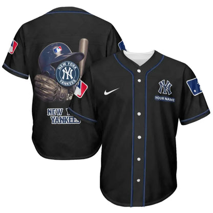 [FLASH SALE] NEW CUSTOMIZED MLB01 NYY NEW YORK YANKEES BASEBALL JERSEY
