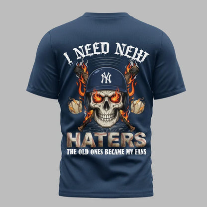 [FLASH SALE] NEW CUSTOMIZED MLB01 NYY NEW YORK YANKEES MUTICOLOR T-SHIRT