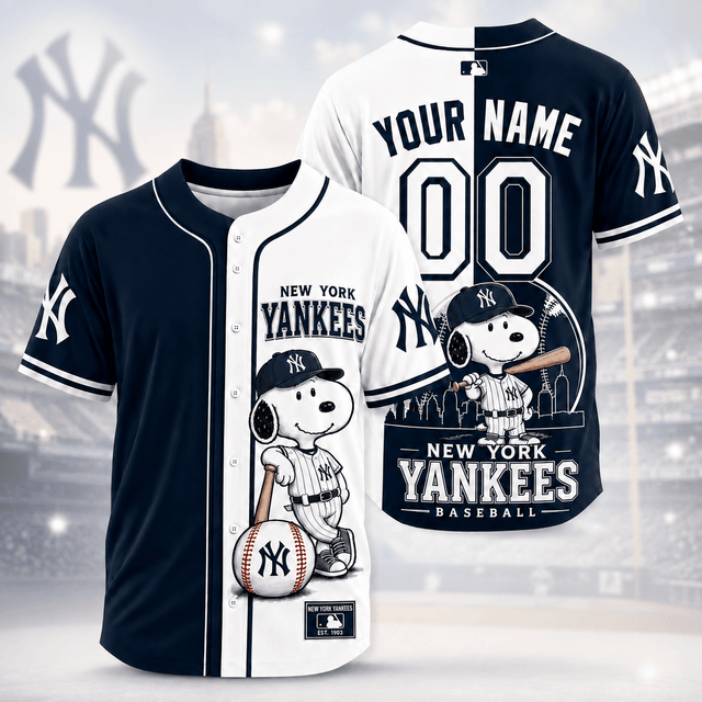 [FLASH SALE] NEW CUSTOMIZED MLB01 NYY NEW YORK YANKEES BASEBALL JERSEY