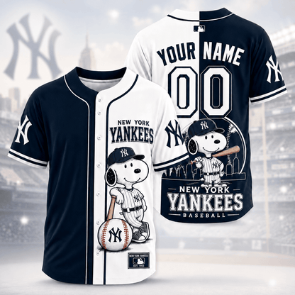 [FLASH SALE] NEW CUSTOMIZED MLB01 NYY NEW YORK YANKEES BASEBALL JERSEY