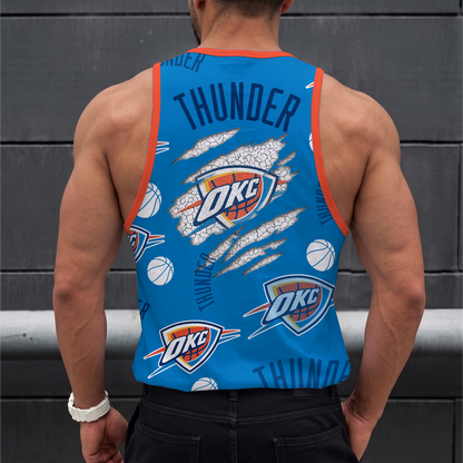 [HOT DEAL] NEW CUSTOMIZED NBA01 OCT OKLAHOMA CITY THUNDER UNISEX TANK TOP
