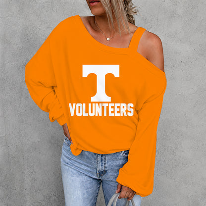 [FAN FAVORITE] NEW CUSTOMIZED NCAA FBS01 TNV TENNESSEE VOLUNTEERS DROP SHOULDER SWEATSHIRT