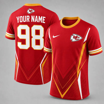 [SPECIAL OFFER] NEW CUSTOMIZED NFL01 KCC KANSAS CITY CHIEFS T-SHIRT, HOODIE & ZIP HOODIE