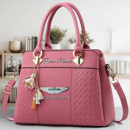 [FAN MUST-HAVE] NEW CUSTOMIZED F102 AMR ASTON MARTIN MULTICOLOR HANDBAG
