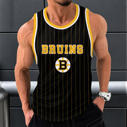 [SUPER SALE] NEW CUSTOMIZED NHL02 BTB BOSTON BRUINS UNISEX TANK TOP