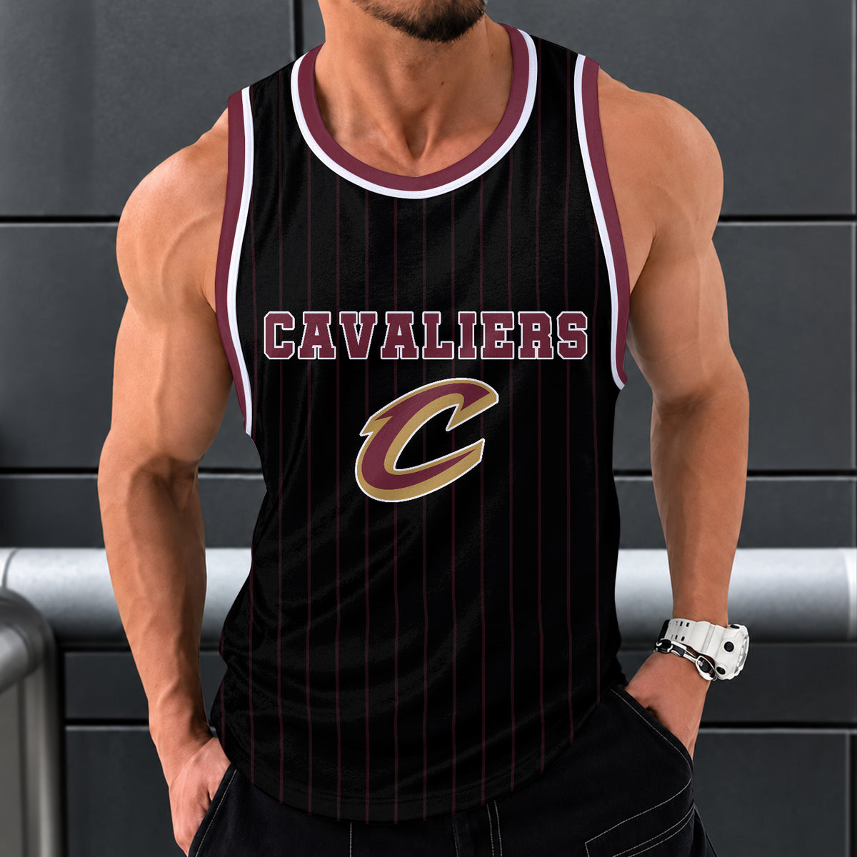 [HOT DEAL] NEW CUSTOMIZED NBA02 CCA CLEVELAND CAVALIERS UNISEX TANK TOP