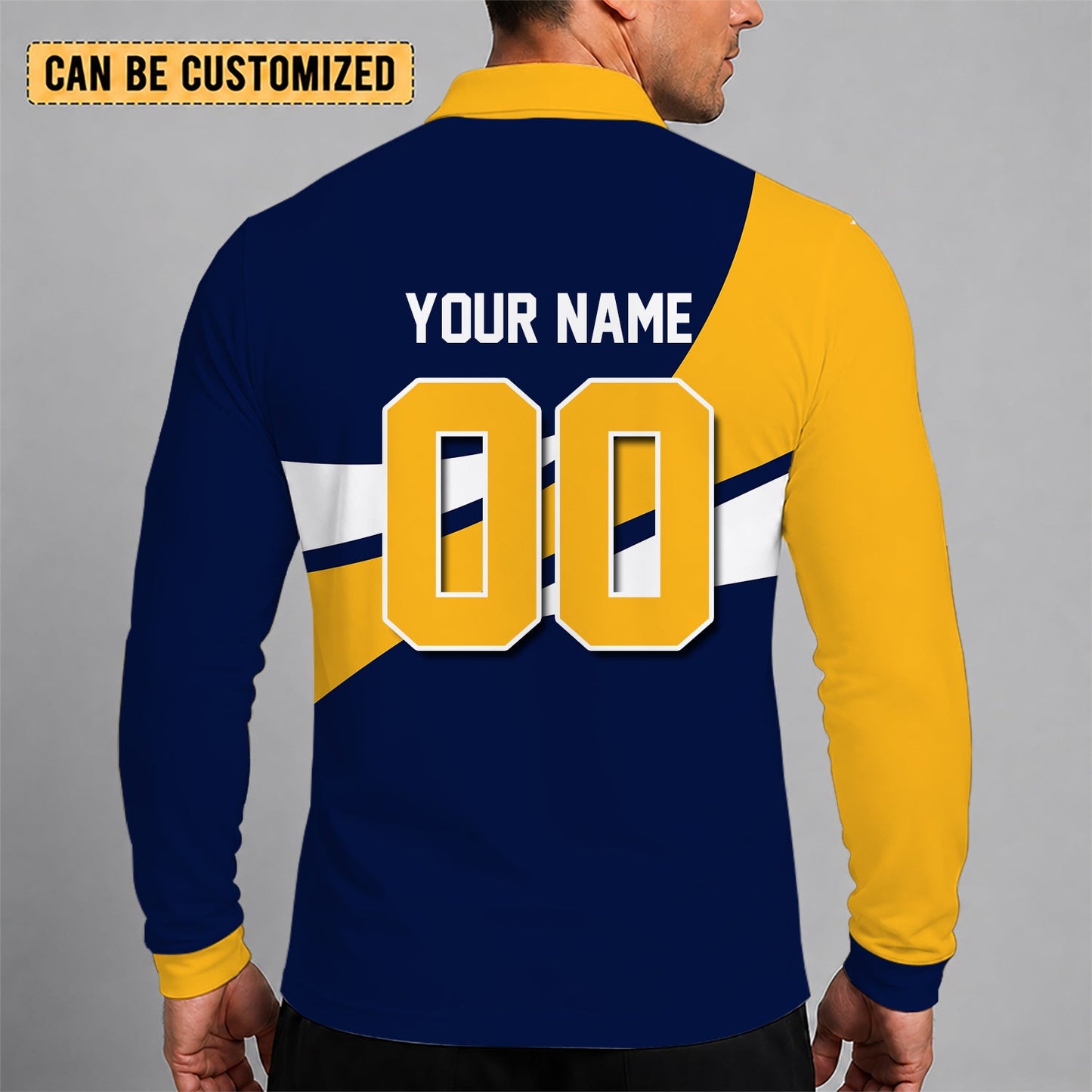 [HOT DEAL] NEW CUSTOMIZED NBA02 CCA CLEVELAND CAVALIERS MEN LONG SLEEVE POLO