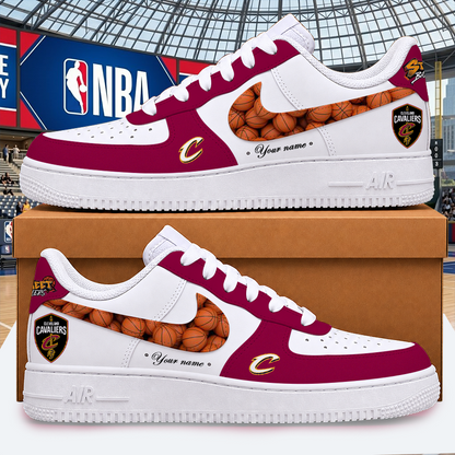 [HOT DEAL] NEW CUSTOMIZED NBA02 CCA CLEVELAND CAVALIERS AF1 SHOES