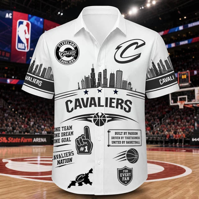 [HOT DEAL] NEW CUSTOMIZED NBA02 CCA CLEVELAND CAVALIERS UNISEX HAWAIIAN SHIRT