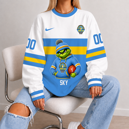 [FAN FAVORITE] NEW CUSTOMIZED WNBA02 CCS CHICAGO SKY UNISEX SWEATSHIRT