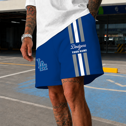 [FLASH SALE] NEW PREMIUM MLB02 LAD LOS ANGELES DODGERS SHORT PANTS