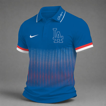 [FLASH SALE] NEW CUSTOMIZED MLB02 LAD LOS ANGELES DODGERS POLO SHIRT