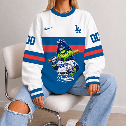 [FLASH SALE] NEW CUSTOMIZED MLB02 LAD LOS ANGELES DODGERS UNISEX SWEATSHIRT