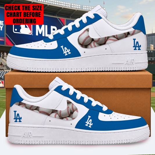 [FLASH SALE] NEW CUSTOMIZED MLB02 LAD LOS ANGELES DODGERS AF1 SHOES