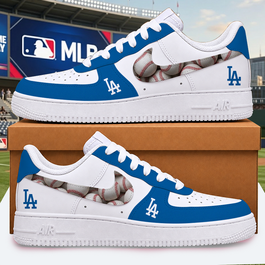 [FLASH SALE] NEW CUSTOMIZED MLB02 LAD LOS ANGELES DODGERS AF1 SHOES