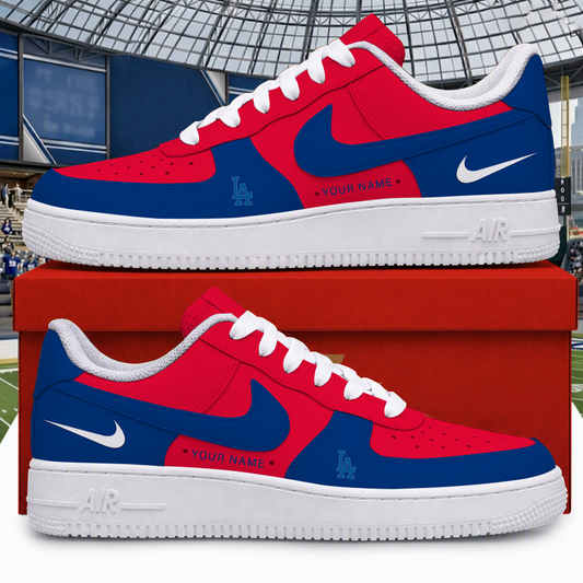 [FLASH SALE] NEW CUSTOMIZED MLB02 LAD LOS ANGELES DODGERS AF1 SHOES