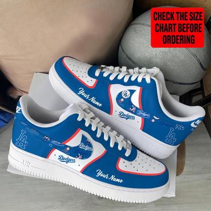 [FLASH SALE] NEW CUSTOMIZED MLB02 LAD LOS ANGELES DODGERS AF1 SHOES