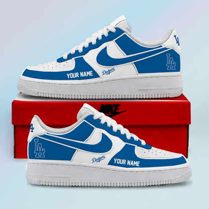 [FLASH SALE] NEW CUSTOMIZED MLB02 LAD LOS ANGELES DODGERS AF1 SHOES