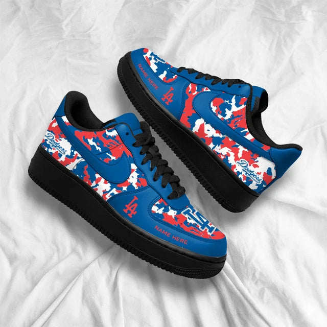 [FLASH SALE] NEW CUSTOMIZED MLB02 LAD LOS ANGELES DODGERS AF1 SHOES