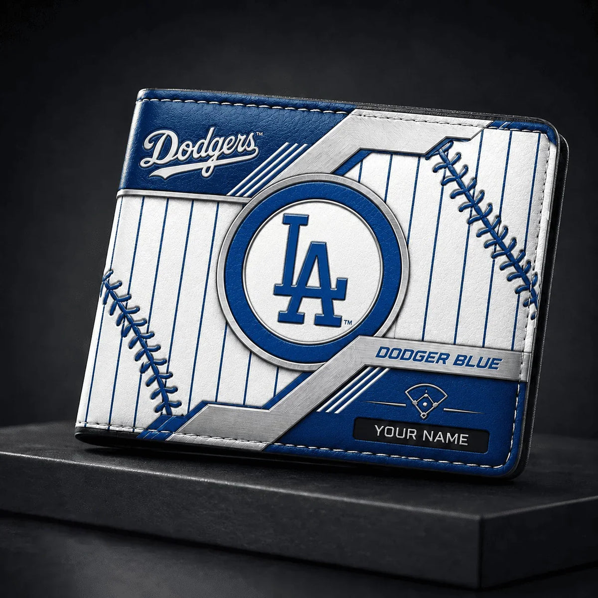 [FLASH SALE] NEW CUSTOMIZED MLB02 LAD LOS ANGELES DODGERS LEATHER WALLET