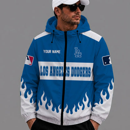 [FLASH SALE] NEW CUSTOMIZED MLB02 LAD LOS ANGELES DODGERS WINDBREAKER JACKET