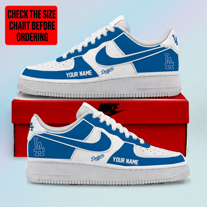 [FLASH SALE] NEW CUSTOMIZED MLB02 LAD LOS ANGELES DODGERS AF1 SHOES