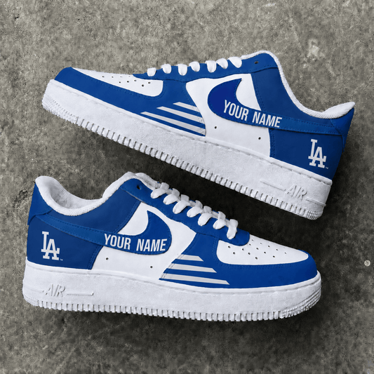 [FLASH SALE] NEW CUSTOMIZED MLB02 LAD LOS ANGELES DODGERS AF1 SHOES
