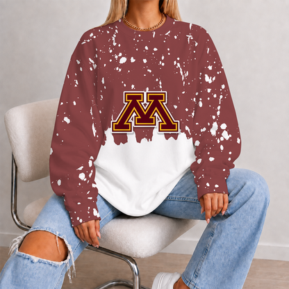 [FAN FAVORITE] NEW CUSTOMIZED NCAA MFF02 MGG MINNESOTA GOLDEN GOPHERS UNISEX SWEATSHIRT
