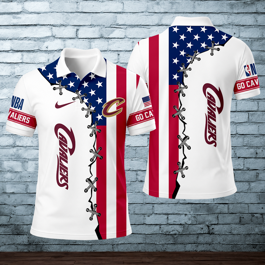 [HOT DEAL] NEW CUSTOMIZED NBA02 CCA CLEVELAND CAVALIERS POLO SHIRT