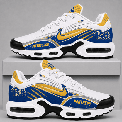 [FAN FAVORITE] NEW CUSTOMIZED NCAA FBS02 PIP PITTSBURGH PANTHERS AIR MAX PLUS SNEAKERS